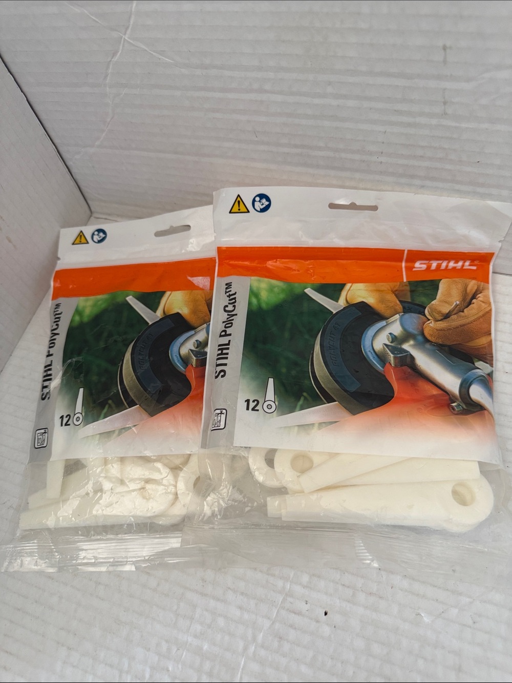BRAND NEW OEM STIHL PolyCut Replacement Blades (2x12-Pack) 4111-007-1001 Genuine